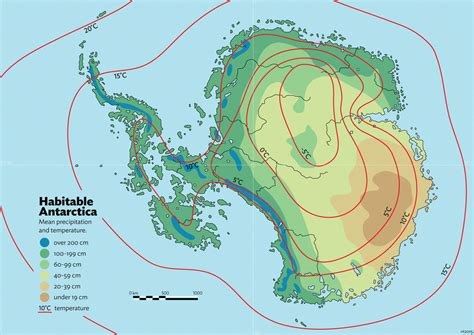 Habitable Antarctica: Precipitation + temperature by schreibstang on ...