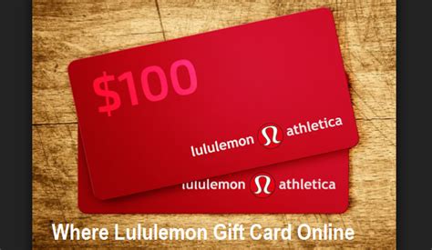 Lululemon Gift Card | Where Can You Use Lululemon Gift Card | How To Redeem Lululemon Gift Card ...