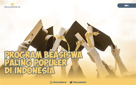 Program Beasiswa Paling Populer di Indonesia | Pelajar Info