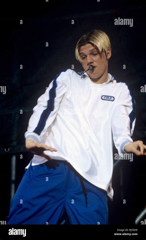 Nick Carter (Backstreet Boys) on 23.08.1997 in Hamburg. | usage ...