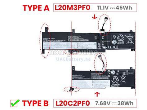 Lenovo IdeaPad 3-14ITL6-82H7000HSB replacement battery | UAEBattery