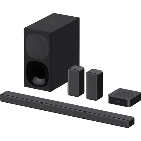 Sony Soundbar »HT-S40R Kanal-«, inkl. kabelgebundenem Subwoofer, kabellosen Rear-Lautsprechern 3 ...