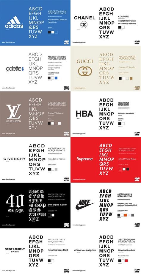 fashion brands fonts | Typography design, Lettering, Typography logo