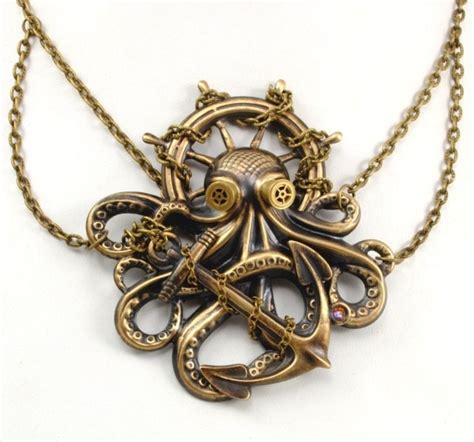 Steampunk Jewelry Steampunk Necklace by VictorianCuriosities