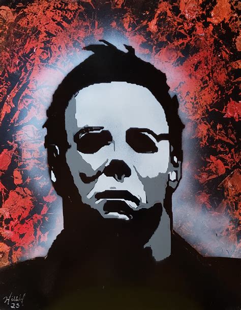 Michael Myers Halloween 1 - Steel City Spray Art