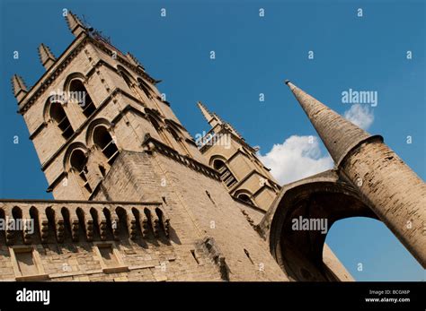 Cathedral, Montpellier, Herault, France Stock Photo - Alamy