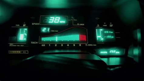 1987 Nissan 300zx Z31 digital dash - YouTube