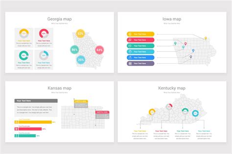 USA Counties Maps PowerPoint Template | Nulivo Market