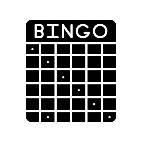 Bingo Vector Icon 17517204 Vector Art at Vecteezy