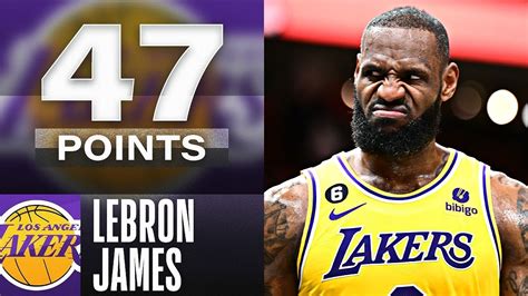 LeBron James Drops SEASON-HIGH 47 PTS On His Birthday | December 30 ...