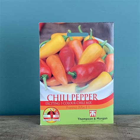 Vegetable Seeds - Chili Pepper Fresno Mix F1 - The Boma Garden Centre