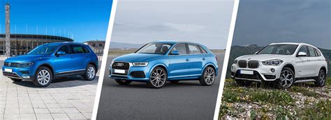 VW Tiguan vs Audi Q3 vs BMW X1 comparison | carwow