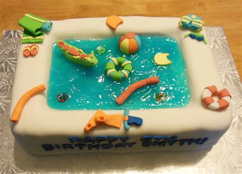 Sweet Cakes DC: Swimming Pool Birthday Cake