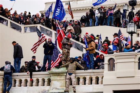 Photos show protest at US Capitol as rioters storm building