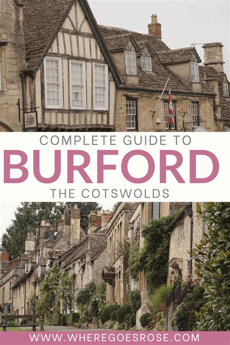 Things To Do In Burford Cotswolds & Where To Eat And Drink – Where Goes Rose?