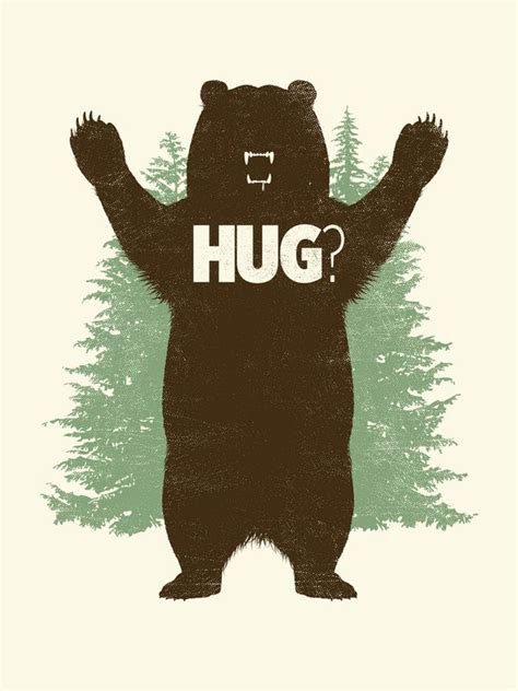 Bear Hug? Art Print by Fanboy30