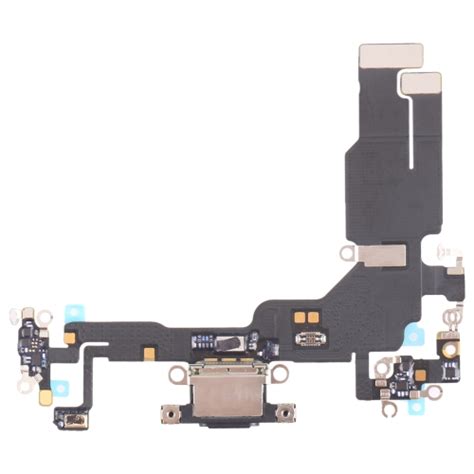 For iPhone 15 Original Charging Port Flex Cable (Black)