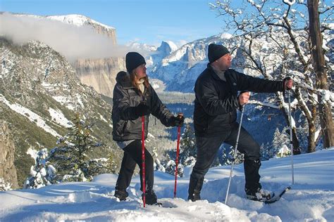 Private Guided Snowshoe Hike in Yosemite Yosemite National Park