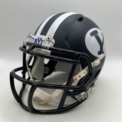 BYU Football Helmet History Poster - Etsy