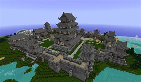 Japanese Castle 1.8 Minecraft Map