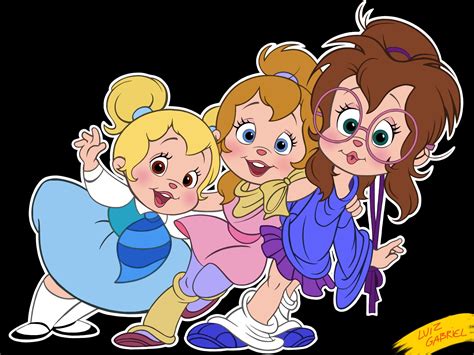 The Chipettes (cartoon HD) by luizgabriel963 on DeviantArt