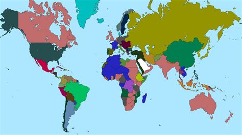 Blank Map of the World (1914) by CanhDuy2006 on DeviantArt