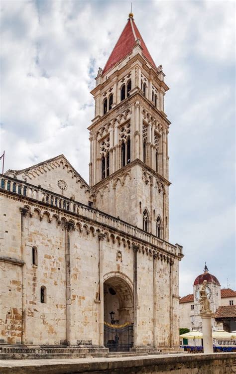 Trogir Cathedral, Croatia stock image. Image of travel - 155337183