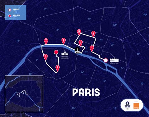 Paris Marathon 2024 Map - Edee Lillian