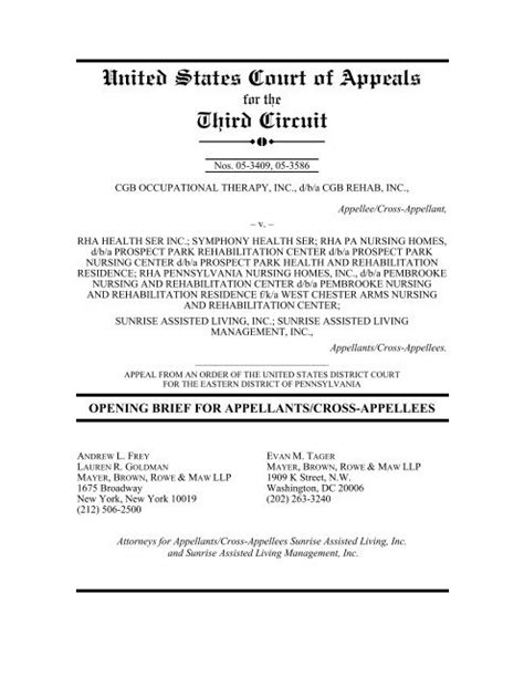 Opening Brief for Appellant/Cross-Appellee - Appellate.net