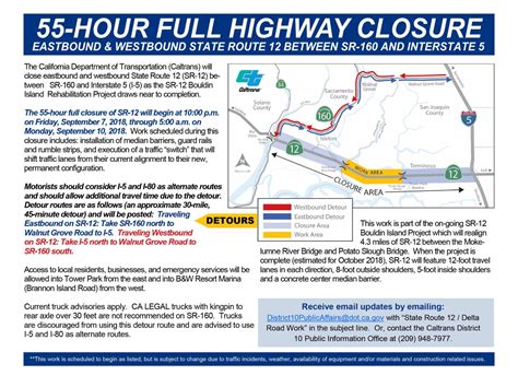 Caltrans 7 Day Calendar 2025: A Comprehensive Guide To Road Closures And Traffic Impacts ...