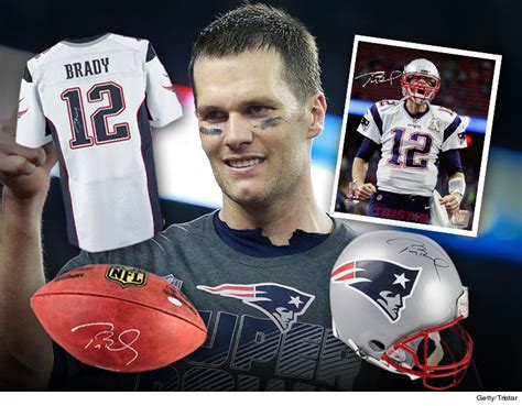 Tom Brady's Personal Autograph Session Prices Go Up ... Since March ...