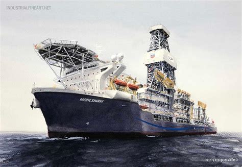 Oilfield Paintings | Oil and Gas Art | Industrial Fine Art