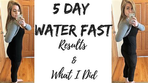 5 Day Water Fast - Was it Worth it?! - Extended Fasting - Results and Method Used - Keto Fasting ...