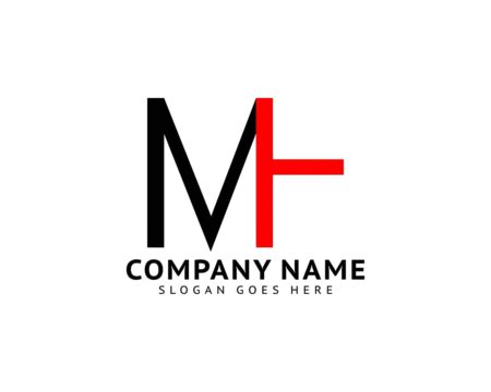 Letter Mh Logo Design Template Business Editable Monogram Vector ...