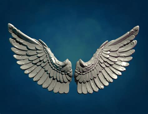 ArtStation - Wings sculpture | Resources