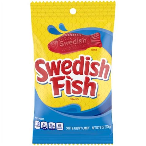 Swedish Fish Soft & Chewy Candy Bag, 8 oz - Smith’s Food and Drug