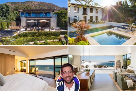 A glimpse inside Aaron Rodgers $28million Malibu villa with ocean views ...