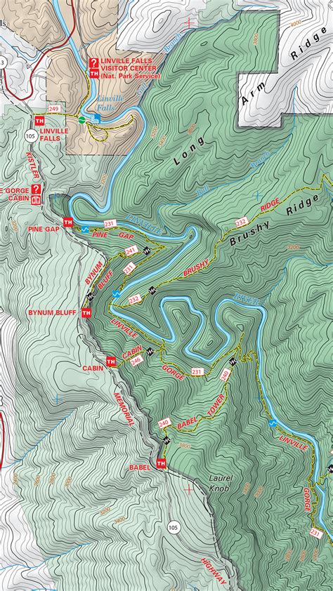 Avenza Maps - LGMAPS Linville Gorge Maps