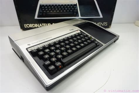 Texas Instruments TI-99/4A Home Computer + Games