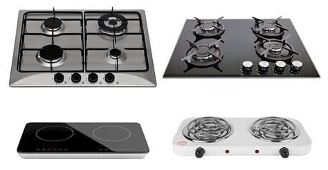 Cooktop Sizes (Standard Gas, Electric & Induction)