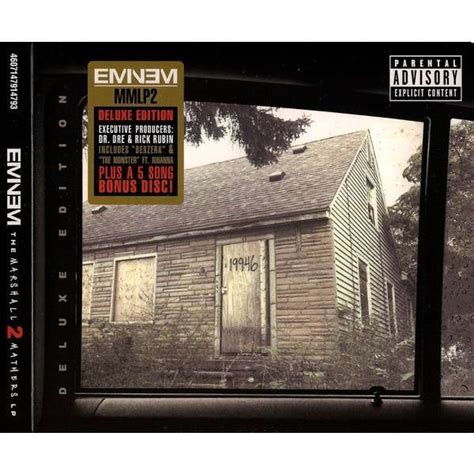 Marshall Mathers Lp 2 Deluxe Album Cover