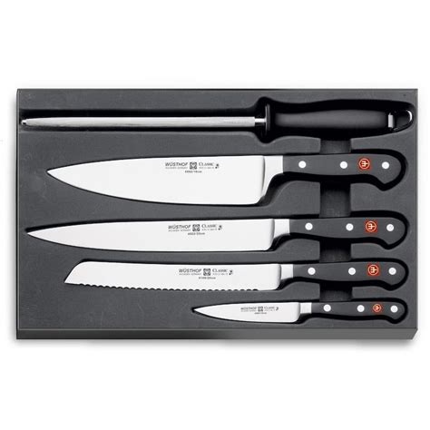 Wusthof Classic 5-Piece Chefs Knife Set - 9746 : BBQGuys