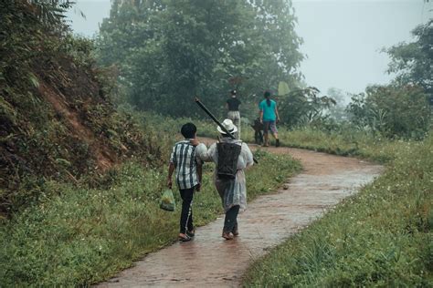 People Walking in Rain · Free Stock Photo