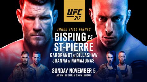 UFC 217 Results – UK Fight Site