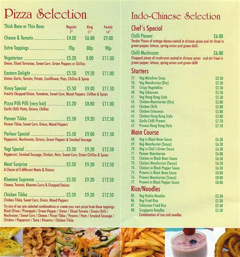 The Pizza Parlour Pizza restaurant on Belgrave Rd, Leicester - Everymenu