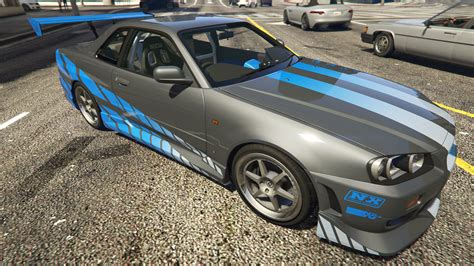 Brian's Nissan Skyline GT-R R34 1999 (Fast & Furious) [Add-On] - GTA5 ...