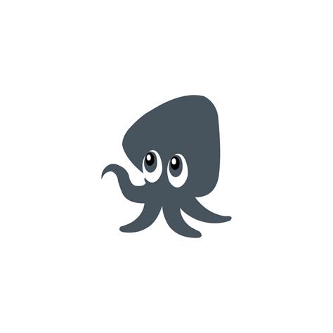 Squid logo design 8632766 Vector Art at Vecteezy