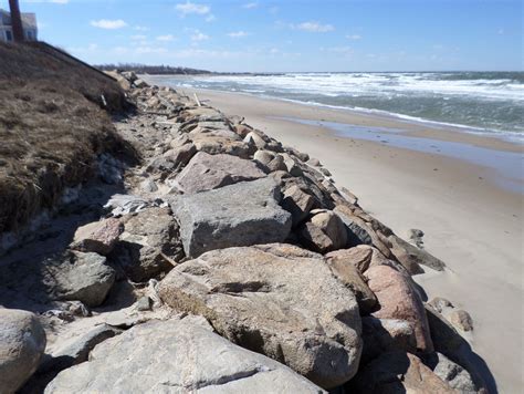 Stone Revetment Construction in Dennis, Cape Cod Bay | Sullivan Engineering