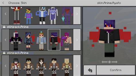 Game & Anime 4D Skin Packs (5 Packs) Mods Minecraft Bedrock