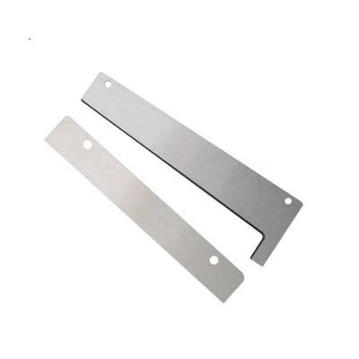 Hydraulic Guillotine Paper Cutter Blades HSS Inlayed Material Wear ...